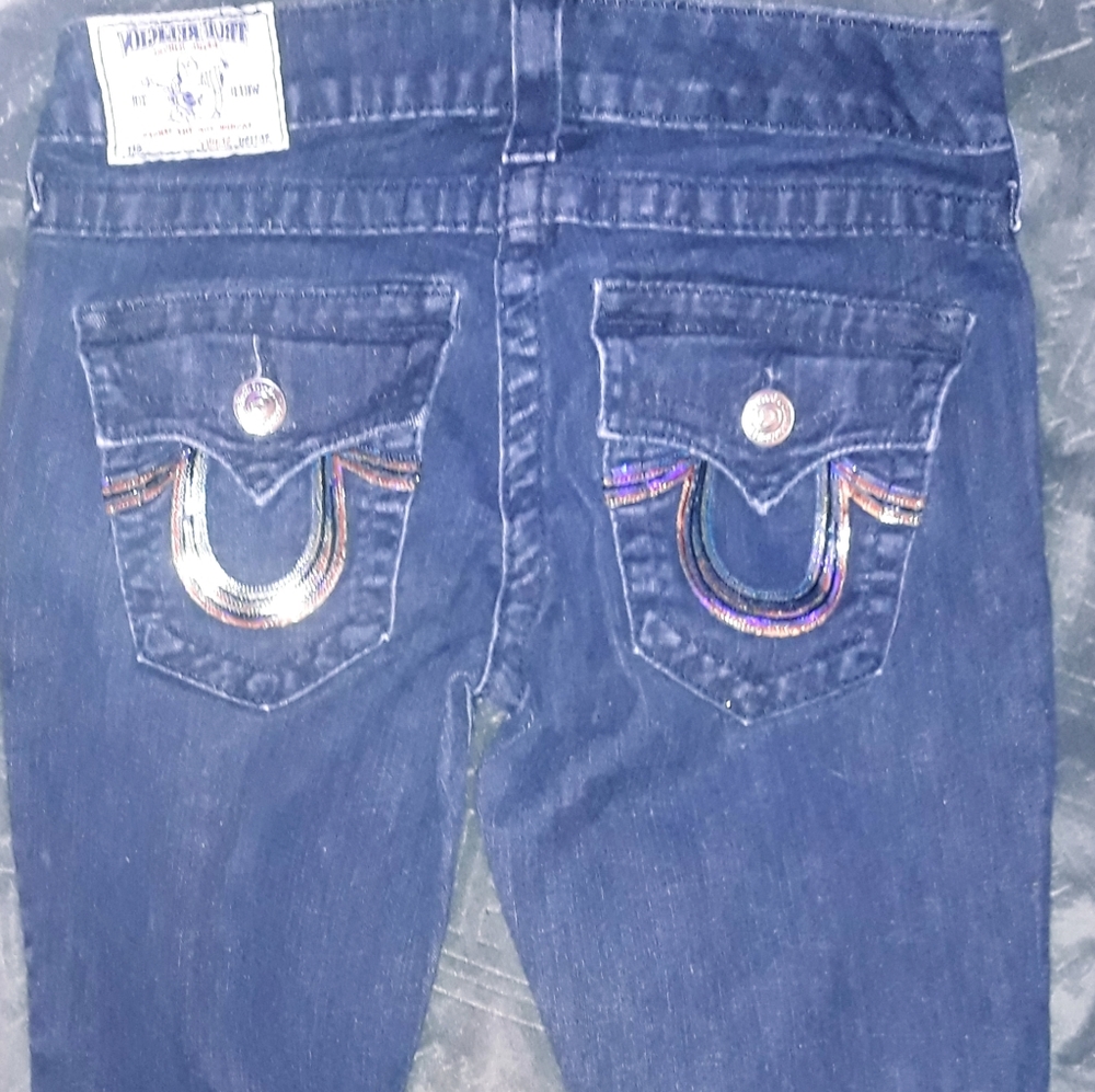 True Religion Skinny dark Jean's Size 26